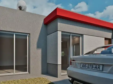 Depto Tipo Casa 3 ambientes con 1 baño