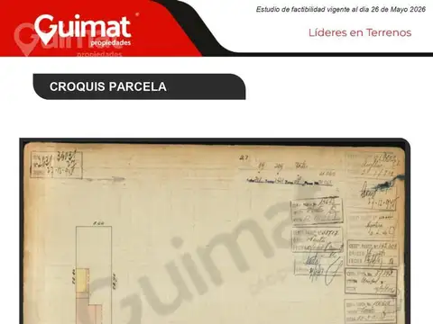Terreno en Venta en Palermo, USD 890.000