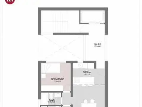 Departamento en Venta de 2 dormitorios