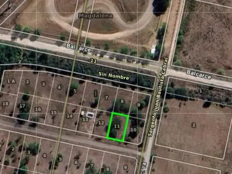Terreno en venta - 632 mts2 - Magdalena