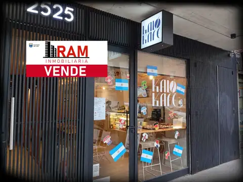 Excelente Cafeteria para ingresar en la zona de Belgrano.