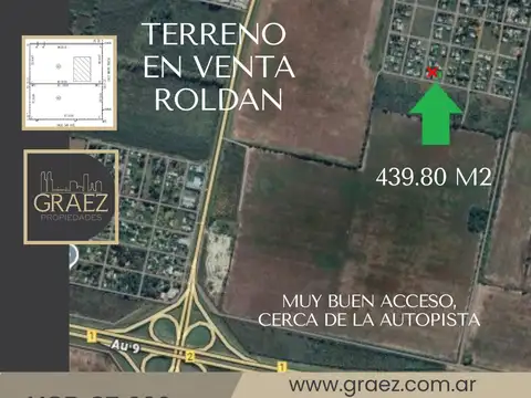 LOTE TERRENO VENTA en Roldán, Bosque Azul, Madre Teresa y San José