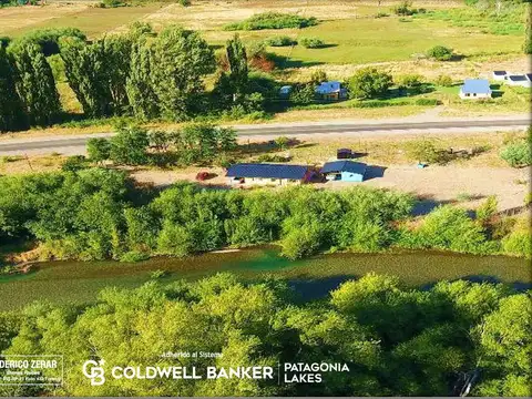 VENTA chacra en El Hoyo con costa de río, Chubut