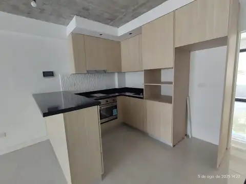 Departamento 2 ambientes con 2 baños