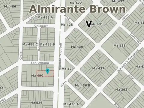 Avenida Hipólito Irigoyen 21700