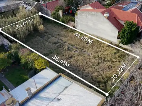 Terreno / Lote en venta de 843m2 ubicado en Punta Alta