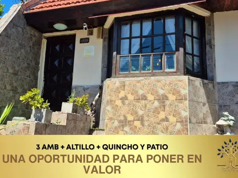 PH de 181 m² Totales con Cochera y Patio en Villa Ballester