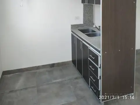 Departamento 2 ambientes con 1 baño