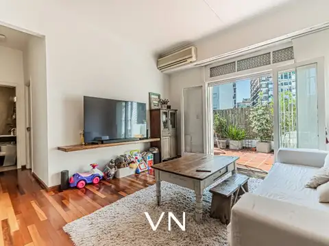 Departamento 3 ambientes en Palermo - Balcón terraza