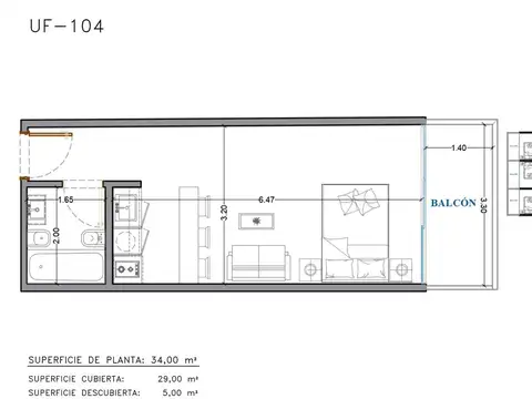 Departamento en Venta Apto profesional