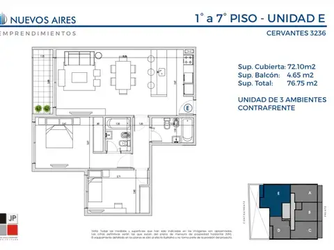 3 AMBIENTES EN VENTA - VILLA DEVOTO