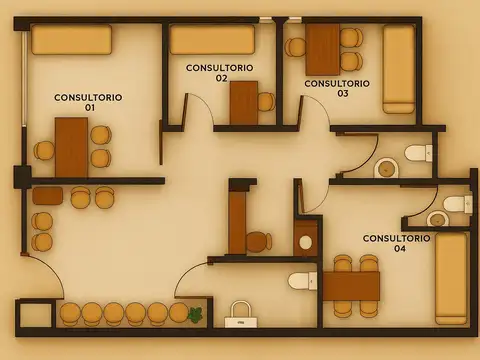Poli consultorios médicos a estrenar en alquiler en Barrio Norte