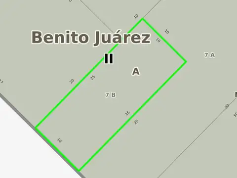 Terreno en Venta de 250,0 m2