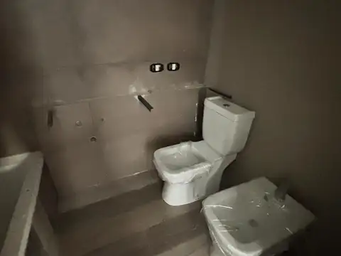 Departamento 2 ambientes con 2 baños