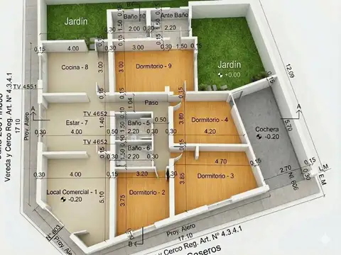 Casa en Venta de 4 dormitorios