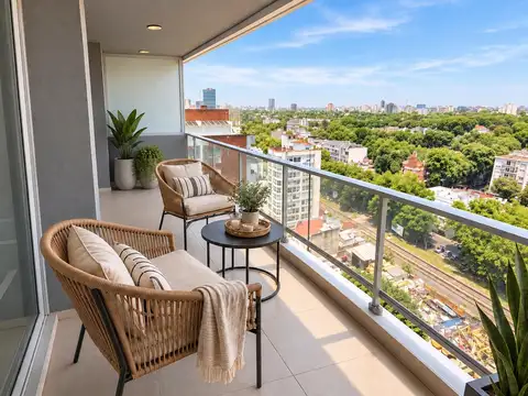 Departamento 2 ambientes con 1 baño