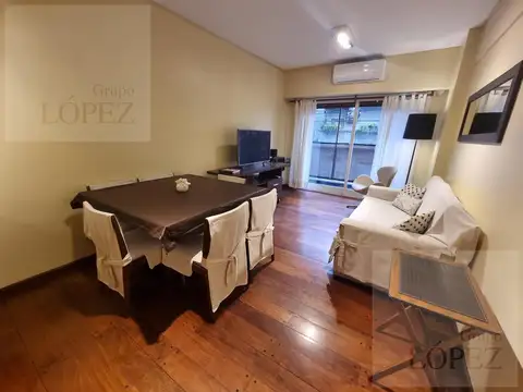ALQUILER Departamento en Belgrano - Amoblado, 3 ambientes al frente con balcón