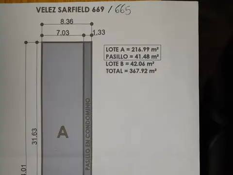 Velez Sarsfield Y Santa Maria de Oro