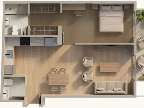 Departamento en Venta en Villa Urquiza, USD 153.000