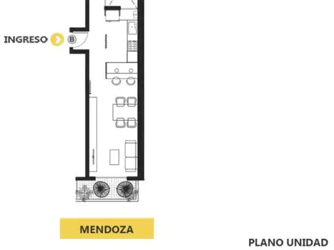 Mendoza 800, Piso 5