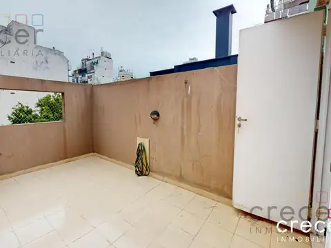 PH triplex de 4 ambientes balcón con parrilla y terraza sin expensas Colegiales