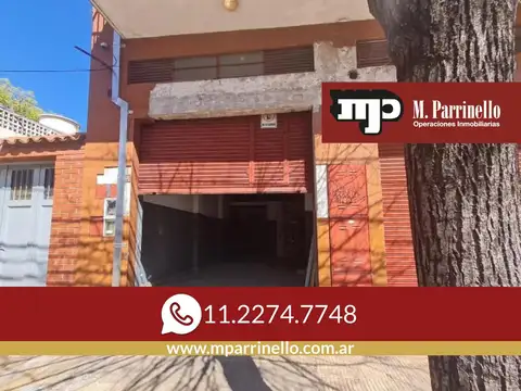 Local en alquiler con depósito y sótano, a metros de Av. Mitre y San Martín- En Alquiler