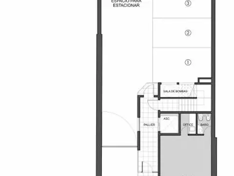 Departamento en Venta de 2 ambientes