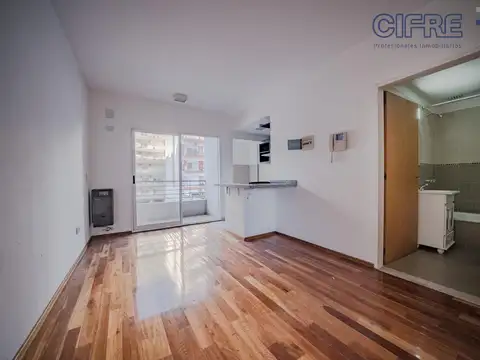 Departamento 2 ambientes con 1 baño