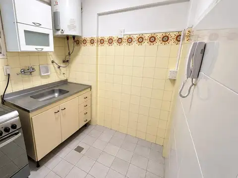Departamento 2 ambientes con 1 baño