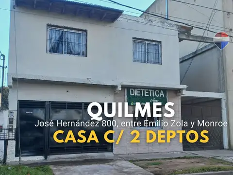 casa en venta con 2 departamentos