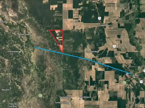A 15 km de Ruta 34, Pinto, Santiago del Estero