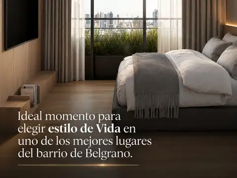 Venta – Departamento 4 amb. dep. – Belgrano – DOME Torre Arcos – Desarrollo Premium con Amenities