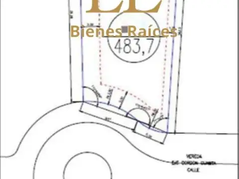 Terreno en Venta de 483,0 m2