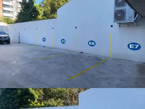 cochera en planta baja, fija y descubierta. porton automático con control remoto
