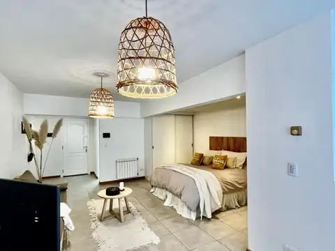 Departamento moderno un ambiente con cochera
