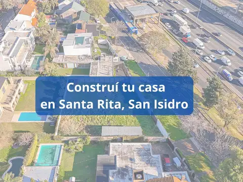 VENTA LOTE PH BARRIO SANTA RITA SAN ISIDRO 398M2