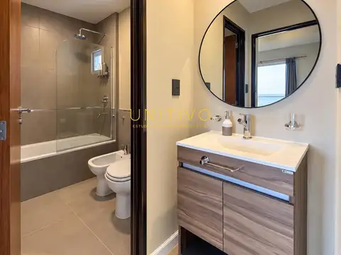Departamento 2 ambientes con 1 baño