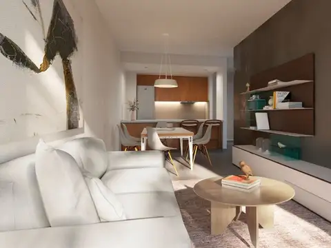 Departamento 3 ambientes con 2 baños