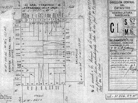 Terreno en Venta en Villa Lugano, USD 189.000