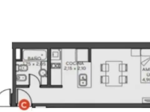 Departamento en Venta al Este