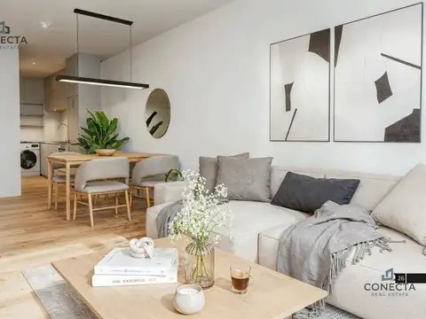 Departamento Monoambiente con 1 baño