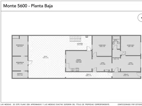 Monte 5600 , Piso 0