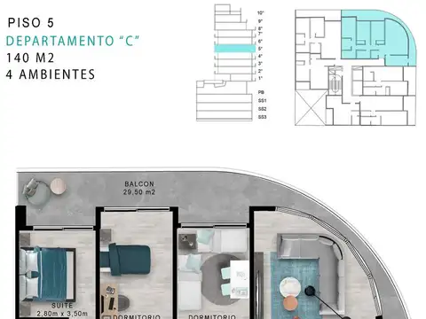 Departamento 4 Ambientes Venta Caballito Full Amenities