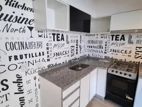 Departamento Monoambiente con 1 baño