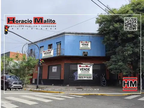 LOCAL y 2 U.F. de 3 AMB c/u- VENTA EN BLOCK