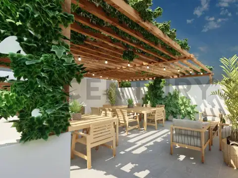 Departamento 3 ambientes con 1 baño