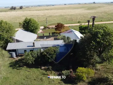 Chacra de 9 hectáreas con múltiples construcciones