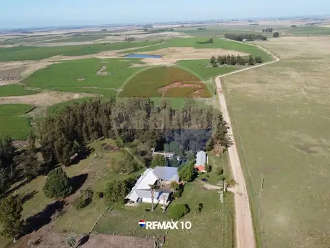 Chacra de 9 hectáreas con múltiples construcciones