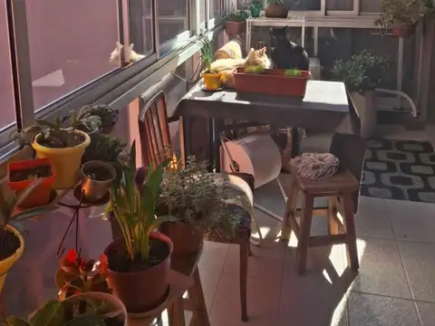 Departamento 2 ambientes con 2 baños