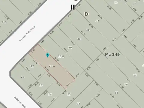 Terreno en Venta en Ituzaingó Sur, USD 69.500